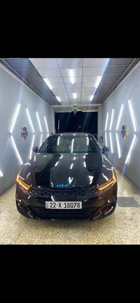 اخوتي الأعزاء للبيع او المراوس  كيا كي فايف GT  2024 حادثه حافة  البني...