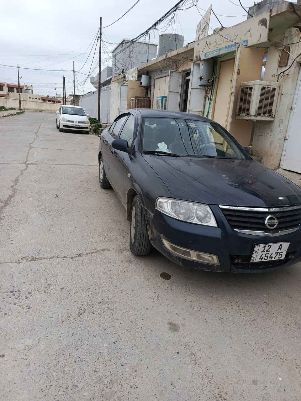 نيسان صني موديل 2007كير محرك شرط تبريد كلها شرط رقم نينوى دولي كابون بانزين السعر87وبيها مجال شي قليل *********** امراوس هم ترهم حسب القناعه
