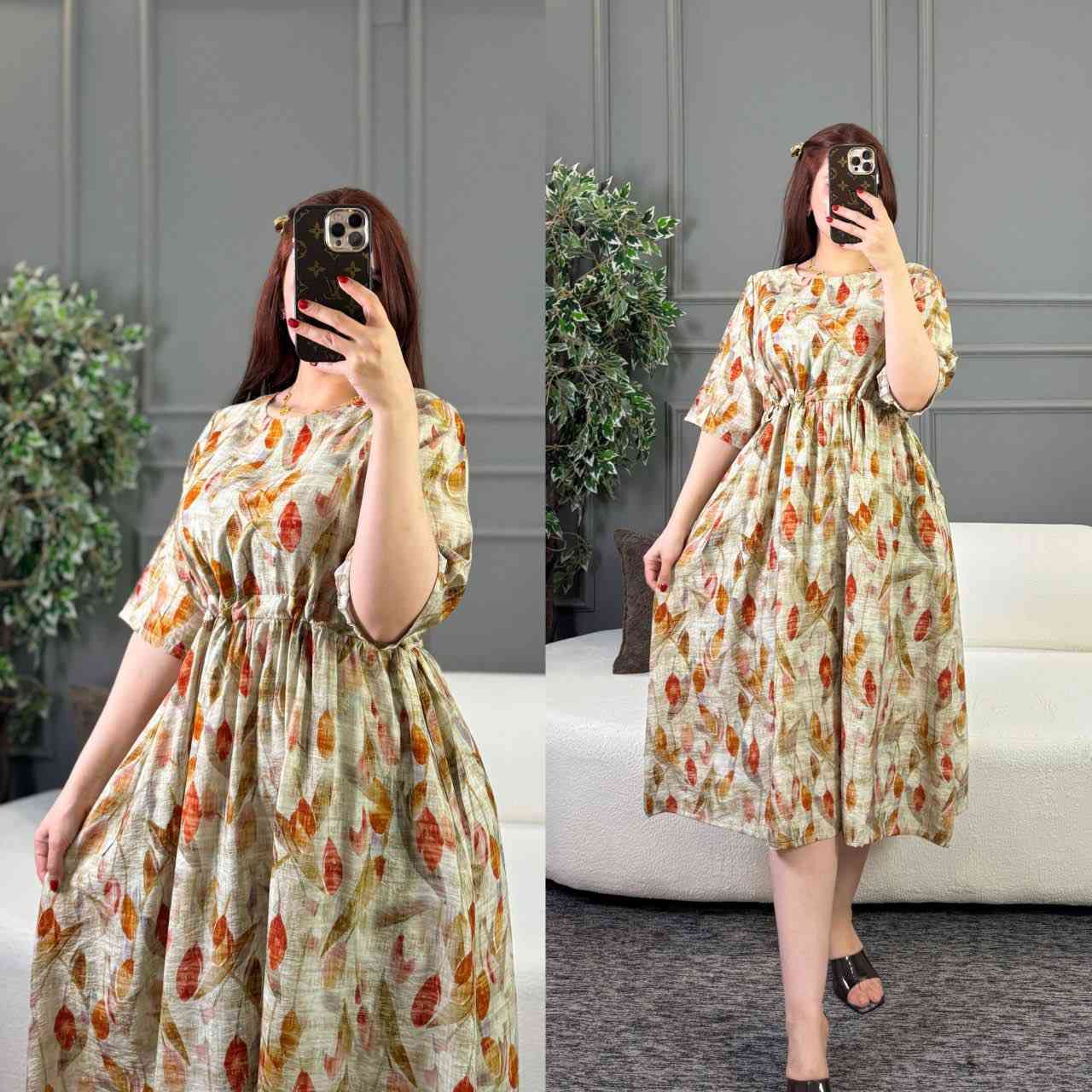 فستان نسائي مشجر خرطة صفح وجيوب  😍

الخامه للن زيتي الاصلي فول ليكرا 💯

القياسات  S _ M _ L  

سعر القطعه 10 قطعتين 18 الف بس  
توصيل كافه المحافظات 3 الف بس


**إذا كنت صاحب هذا الإعلان وتريد حذفه لأي سبب، رجاءا أرسل رسالة إلى الدعم الفني**