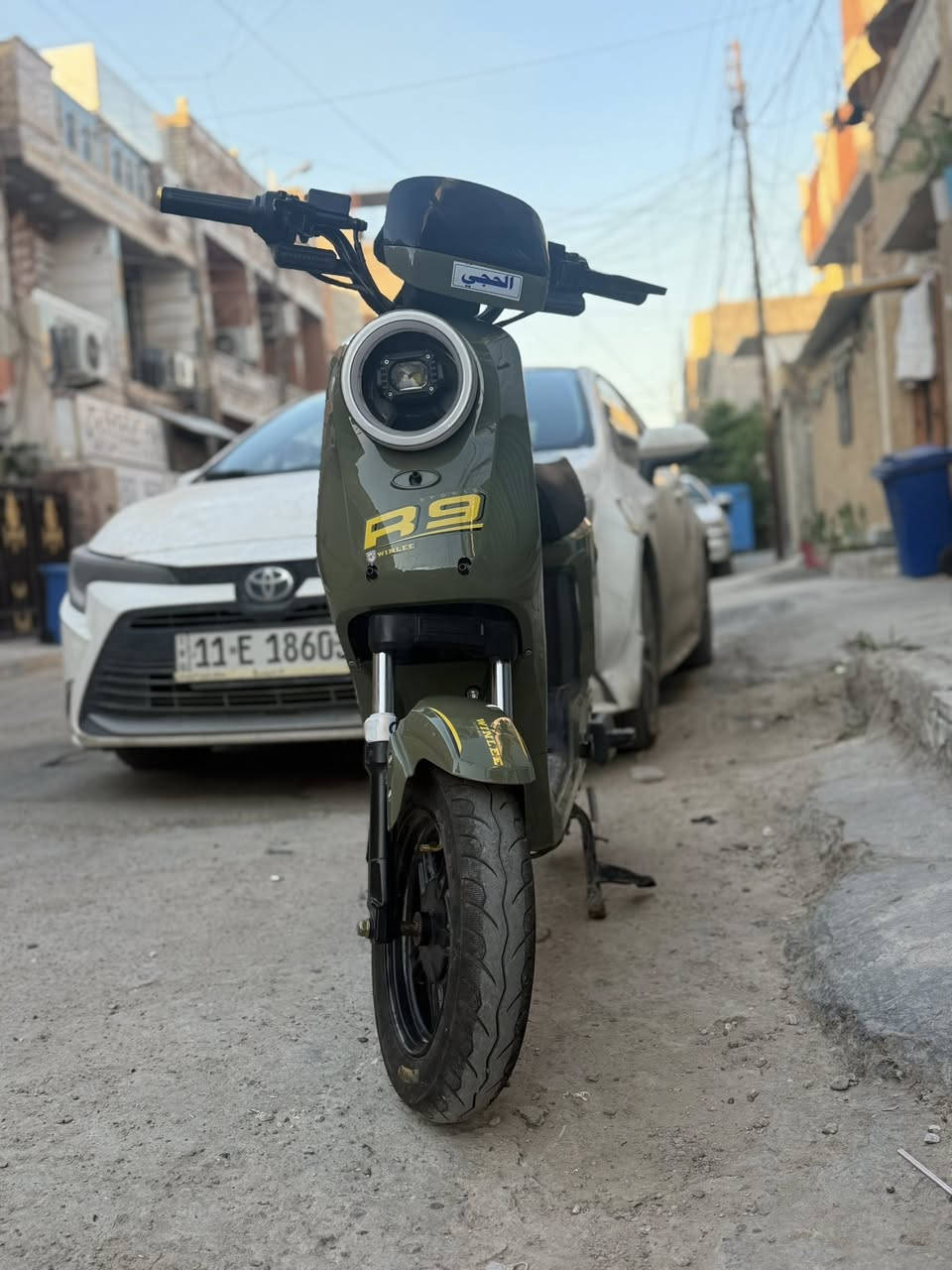 دراجة ار ٩
مديل ٢٠٢٦      اي نقص ما بيها السعر ٤٠٠ و بيها مجال ***********
