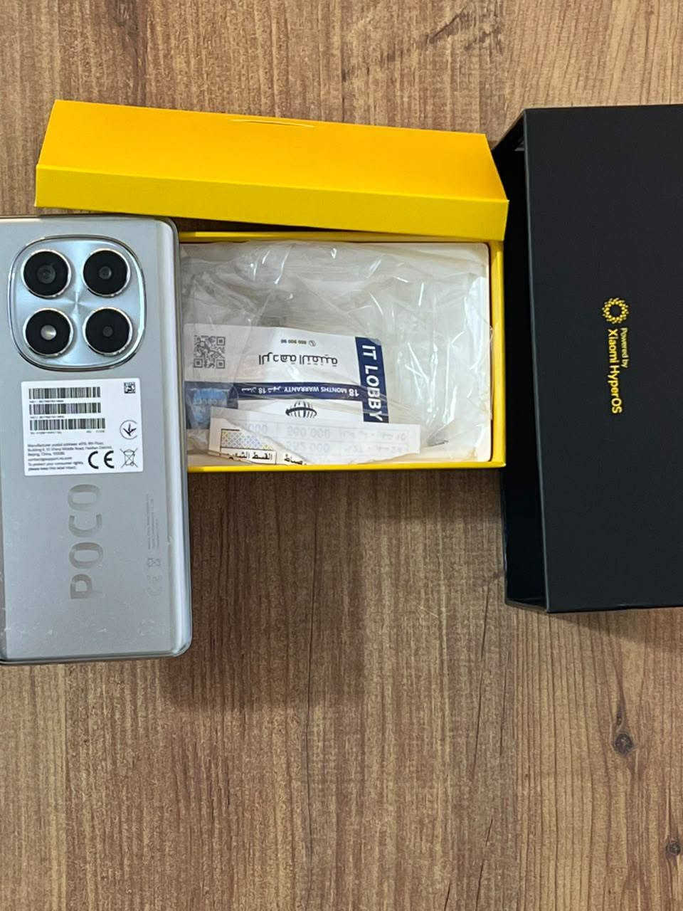 POCOx7
صحة البطارية 98 ٪
جديد حته لزگة الوكاله بي 
مستعمل قليل مشتري قبل فتره بعده جديد
ذاكره 512
سعره 360 وبي مجال
للتواصل واتساب ***********
