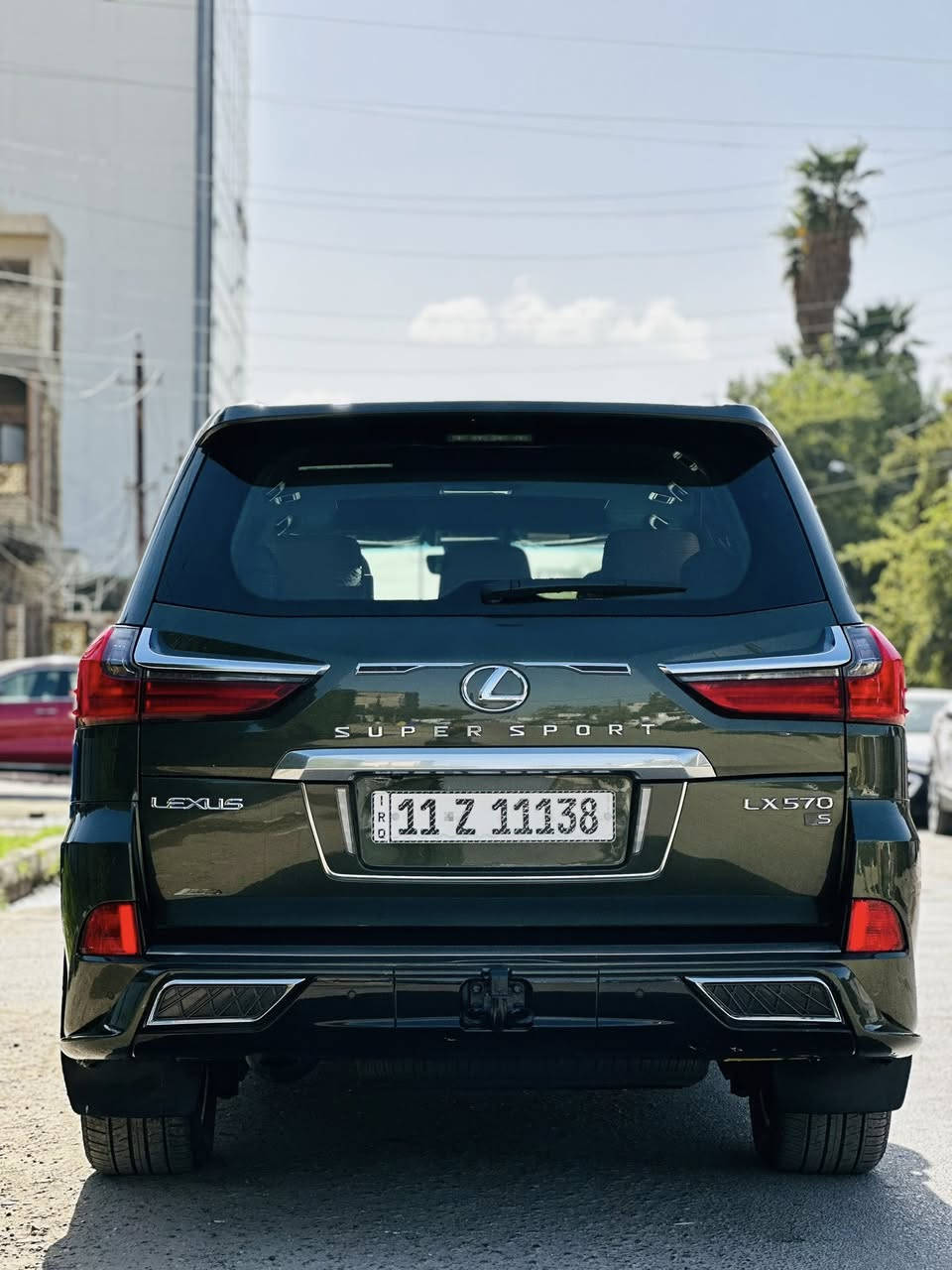 لكزز LX5700 S فول مواصفات
موديل ٢٠٢١ 
كفالة عل سونار 
لون زيتوني مميز 
مغلفة ppf 
بيبان شفط 
داخل مشمشي 
ماشية: 81 الف 

السعر :٨٩٠ 

مكان السياره: زيونة او الكرادة

الاستفسار: ***********
