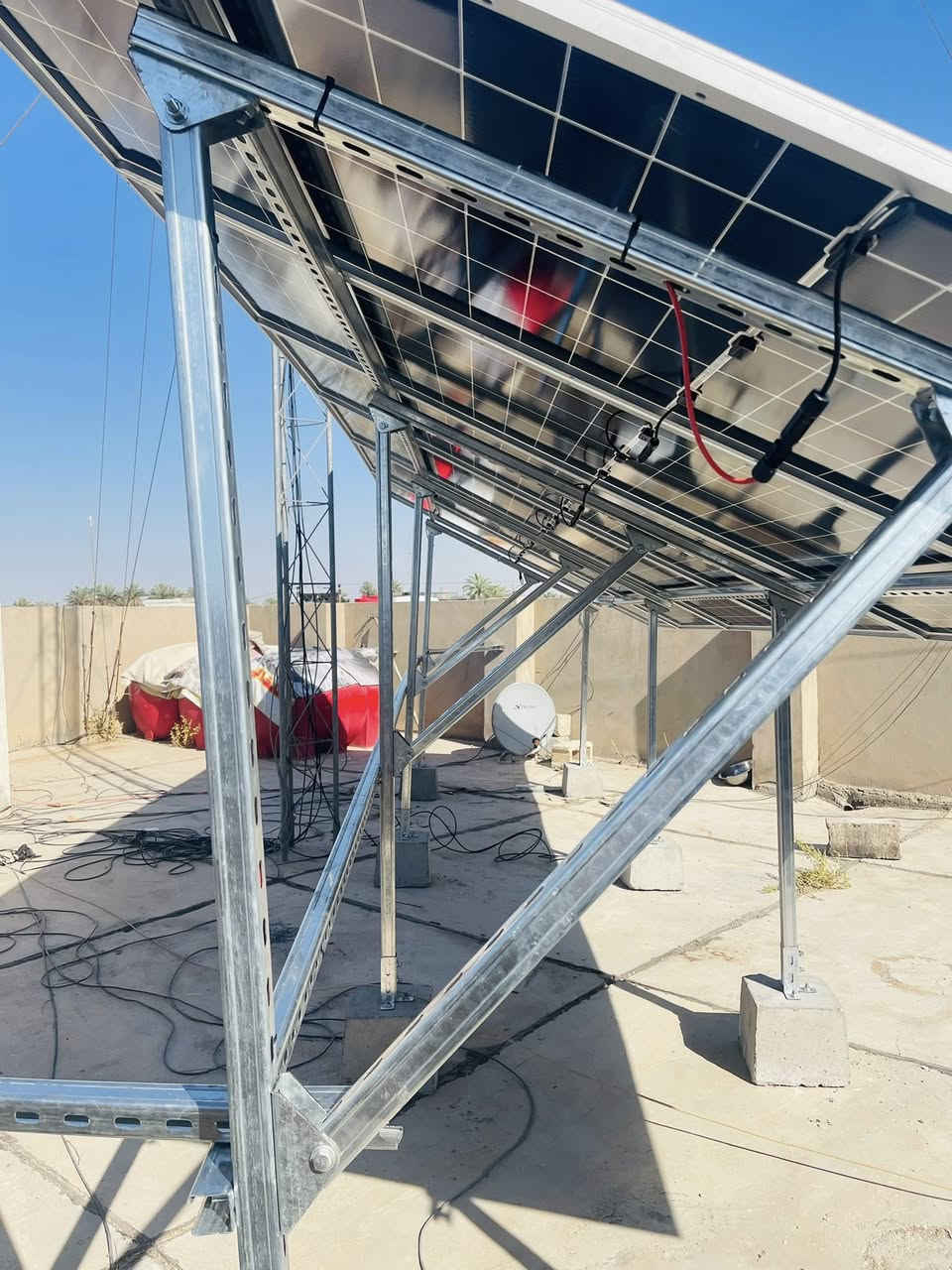 ⚡️ نصب منظومة طاقة شمسية 12 أمبير نهاري + 5 أمبير ليلي
حل اقتصادي ذكي لتشغيل أحمالك الأساسية وتقليل صرف المولد والكهرباء الوطنية 🌞🔋

✅ تشغيل مستقر نهاراً على الطاقة الشمسية
✅ بطارية لتشغيل الأحمال ليلاً
✅ أجهزة أصلية بكفالة حقيقية
✅ تنصيب مرتب وفق المعايير الهندسية
✅ متابعة وفحص للمنظومة بعد التركيب
✅ إمكانية مراقبة المنظومة عن بُعد عبر الهاتف واللابتوب 📱💻

وفر على نفسك الضوضاء والصرف المستمر وخلي الشمس تشتغل عنك ☀️

📍العنوان: ديالى - بعقوبة - شارع خريسان
📞 ***********
شركة أبراج المهندسين للطاقة الشمسية@إشارة
