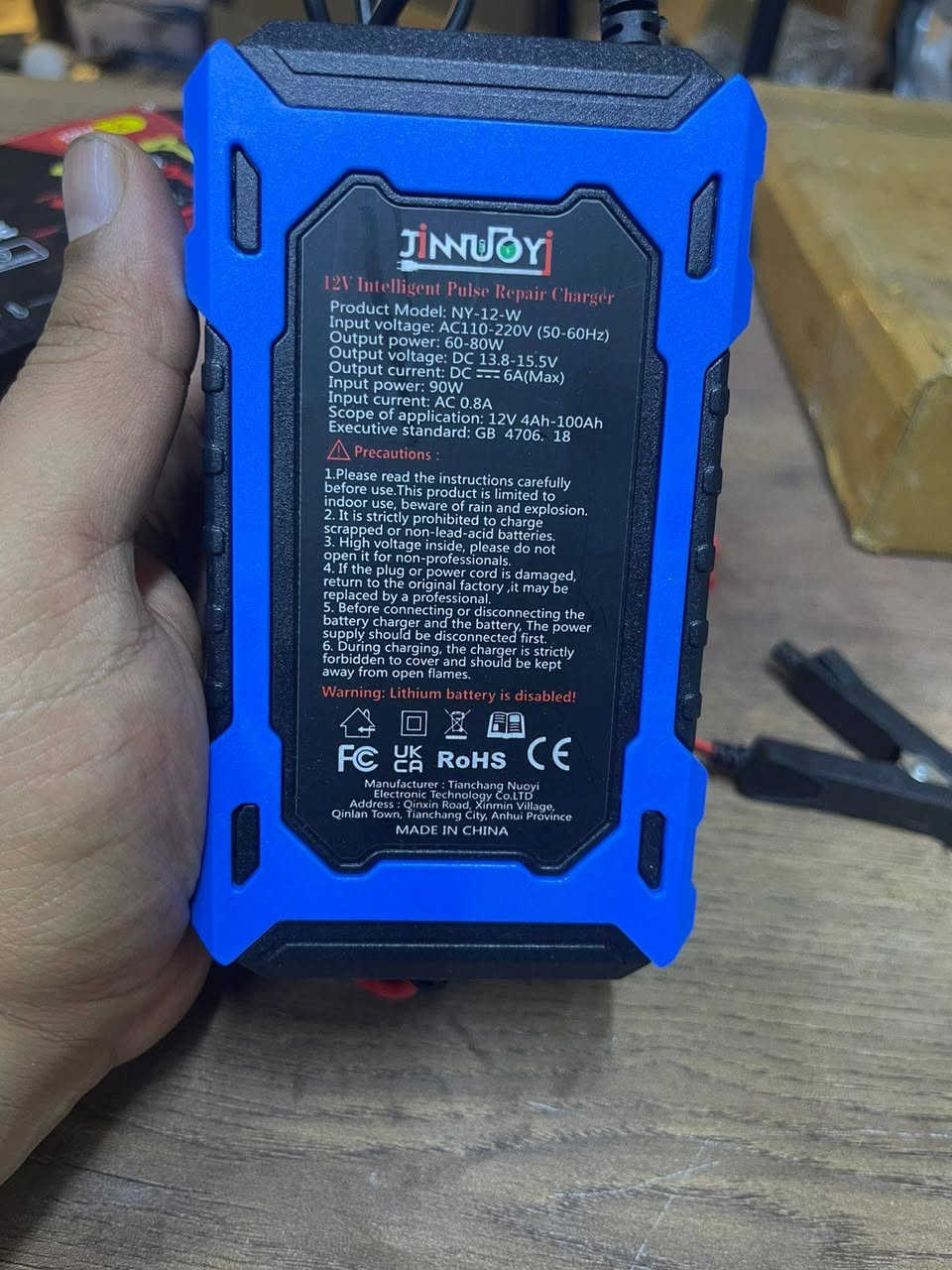 شاحن بطاريات جديد وشغال
10 الف وبلعافيه


**إذا كنت صاحب هذا الإعلان وتريد حذفه لأي سبب، رجاءا أرسل رسالة إلى الدعم الفني**