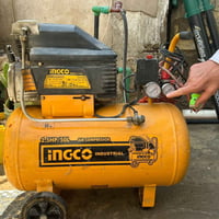 كومبريسر انجيكو 50L 2.5hp كلشي مابيه مثل مال الصورة موضحة نضيف كلش ودف...