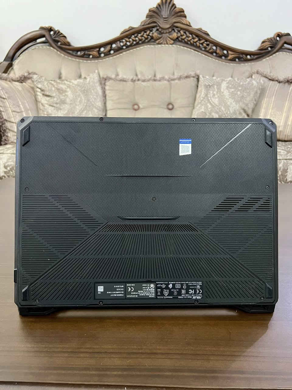 AZUS TUF Gamming FX505DD
Windows 10 Home (64 bit)
AMD Ryzen 5 3550H with Radeon vega 8 
NVIDIA GeForceGTX 1050
SCREEN SIZE 1920*1080 / 15.6 FHD
Storage 512 GB NVMe SSD
Memory DDR4 32 GB , Kingston 2666Mhz(2*16)
Locale US 🇺🇸
RGB Backlit Keyboard

لابتوب شبه جديد للبيع
ازوس كيمنك او للبرامج الثقيلة بمواصفات ممتازة
وندوز ١٠ هوم اصلي
المعالج اي ام دي 5 مع مساعد فيكا 8 
الشاشة فول اج دي
كارت الشاشة انفيديا جي تي اكس 1050
الهارد اس اس دي سريع 512 كيكا نص تيرا
الرام كينك ستون 32 كيكا سريع جداً
الصنع في امريكا
كيبورد ضوئي ار جي بي

500,000


**إذا كنت صاحب هذا الإعلان وتريد حذفه لأي سبب، رجاءا أرسل رسالة إلى الدعم الفني**