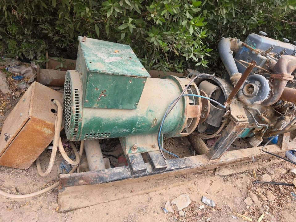 مولده إسكانيه 6سلندر الجنيرتر إنكليزي 150 كيفي.                         السعر 35 $ الا تصال ***********
