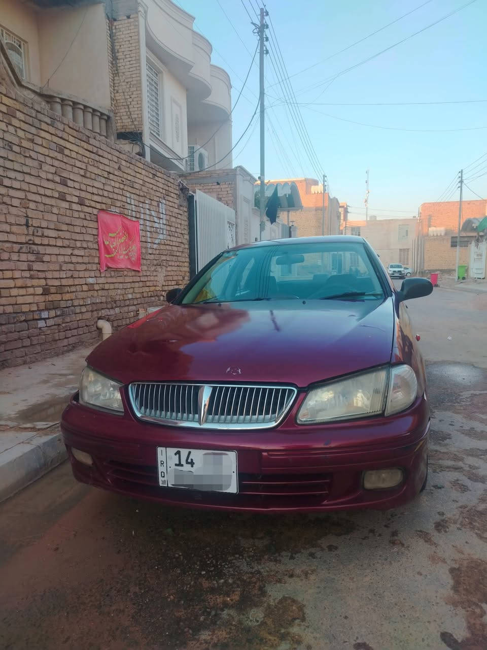 السلام عليكم
سيارة للبيع نوع (نيسان سني).
.
#المواصفات
موديل (2000).
لون ماروني.
محرك وگير بلاد اوتوماتيك.
كهربائيات جاهزة.
غرفة جاهزة.
.
#الشرعيات
رقم بصرة (14 دولي ).
سنوية (2031).
تحويل بعد الشراء مباشرة.
.
#السعر
(٣٥) ورقة.
.
#الموقع 
(ميسان_العمارة_الحي الجامعي _مقابيل كلية التربية الأساسية).
.
للاستفسار اكثر الاتصال على الرقم
***********.

#محمد_الدراجي_لتجارة_السيارات.
