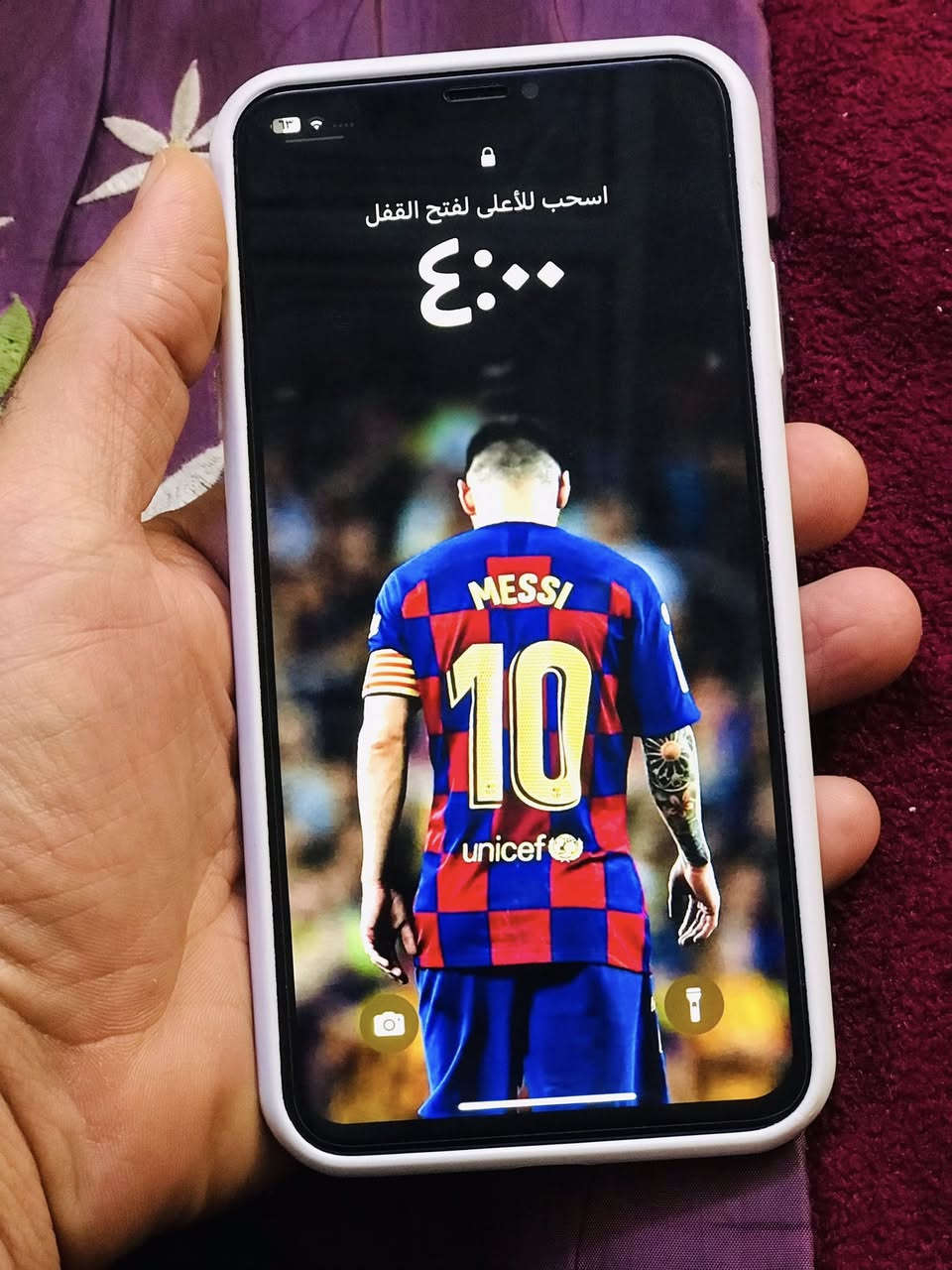 ايفون اكس اس ماكس بيع او مراوس
نضافة الجهاز كدامك ذاكرته ٢٥٦ بطاريه ٧٨ بلاديه انسه صرف شحن جهاز ماقاري اي قطعه فيس ايدي شغال صوت اتصال كامرات مكفول ع الفحص اذا بي عطل تاخذه بلاش وتروح السعر ٢٠٠ وبي مجال للشراي مكاني بغداد مدينة الصدر خابرني ع رقمي او واتساب متواجد

***********
