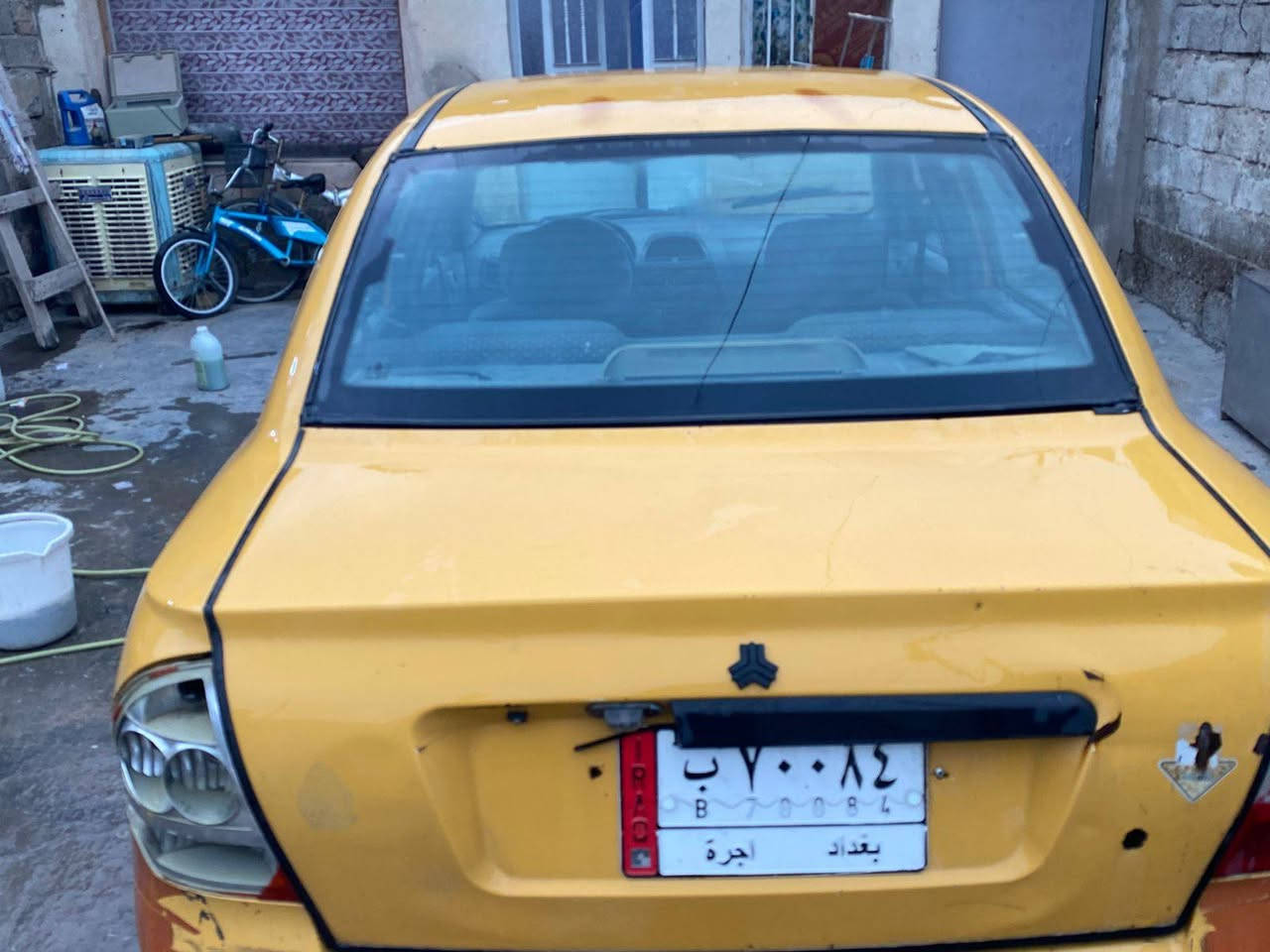 السلام عليكم
تايبه للبيع 
الموديل 2012
محرك مكفول 
كير مكفول 
صدر جديد 
تبريد منقص غاز 
تدفئه شغاله 
السياره بيهه مكانات صبغ 
بدون ضربه 
رقم بغداد 
عليهه هيئه ماعرف شكم شهر 
مطلوبه 100الف للمرور 
تاخذ صافي 
شرط التحويل 
تخم تاير جديد 
والكشر شوفت عينك 
السعر 20
وبي مجال للشراي 
مكلف بلنشر الاتصال 
*********** محمد .واتساب 
المكان الامين قرب بيت جكن
