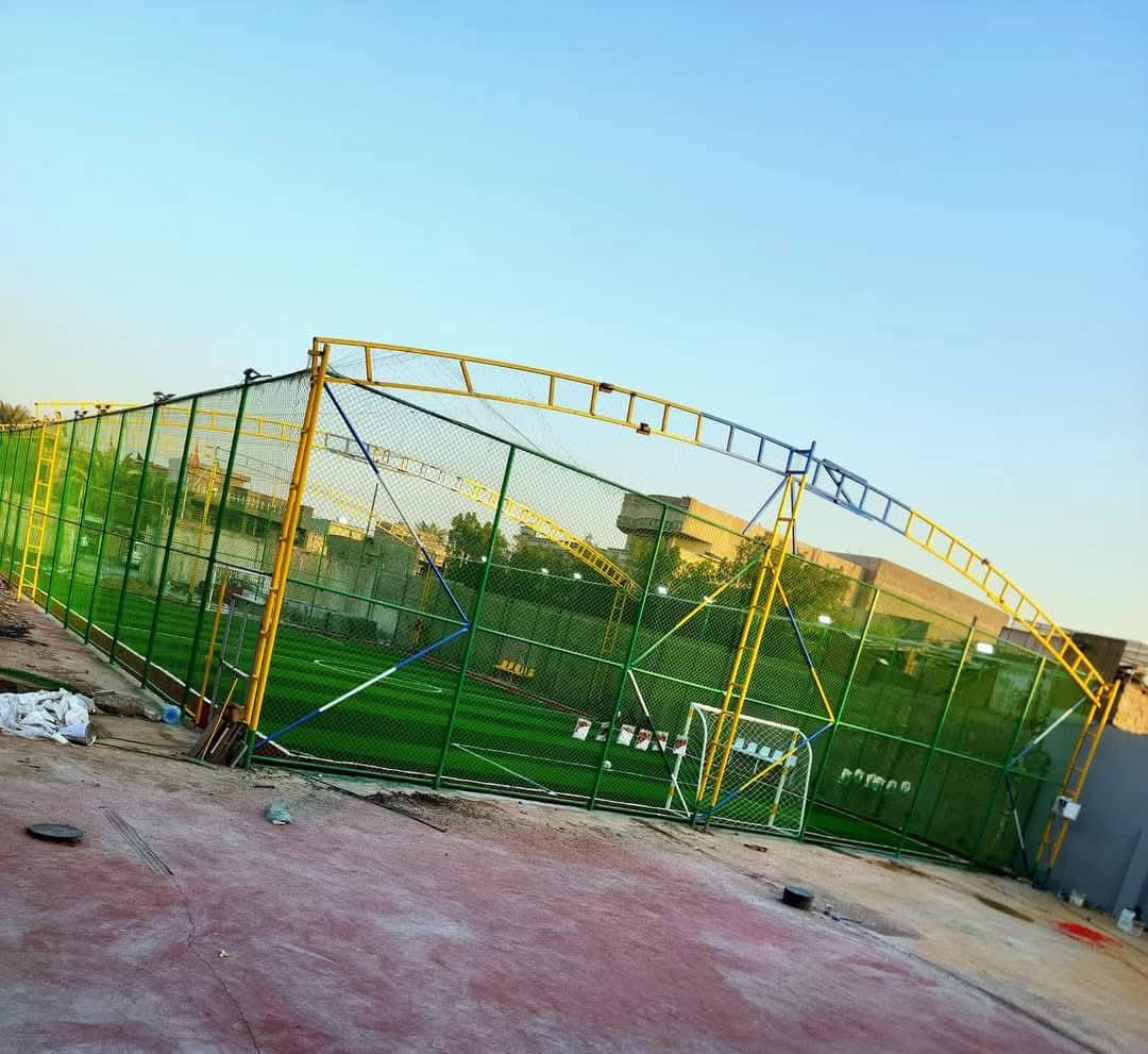 شركه الفجر الغراوي لعمل ونصب اسيجه بي ار سي للمساحات الكبيره والصغيره 
وعمل ونصب ملاعب تارتان الخماسي وانواعه 
في جميع محافظات العراق 
عنوان الشركه بغداد الصليخ شارع ال٦٠٠ 

‏‪***********‬‏
‏‪***********‬‏
