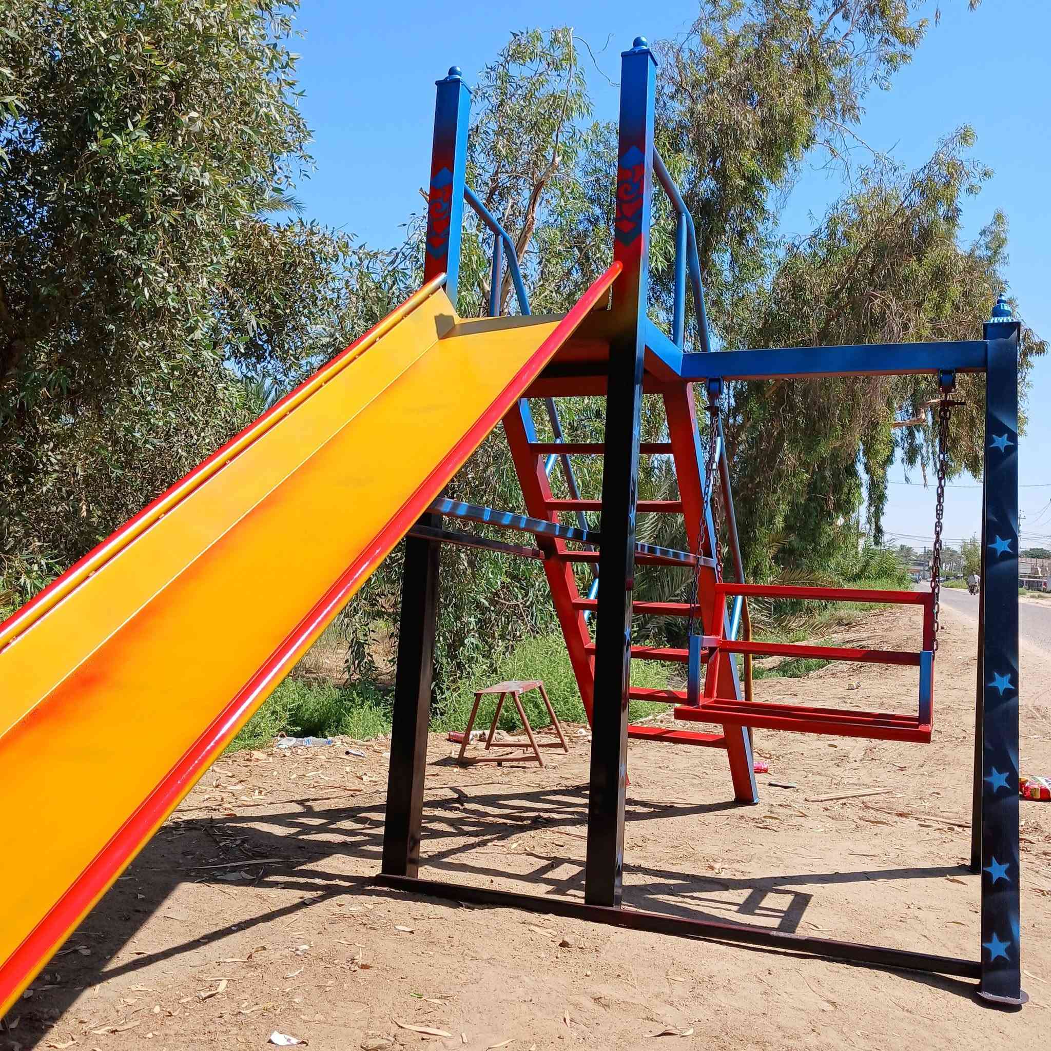 عرض خاص لأصحاب المزارع، المدارس، ورياض الأطفال
متوفر لدينا:✅ زحاليك أطفال✅ مراجيح بمختلف التصاميم✅ فرّارات✅ لعبة الميزان✅ جلسات خارجية✅ 
وجميع أعمال الحدادة تسكام مو سوكي

أسعار مناسبة للجملة والمفرد، متوفر توصيل 

للحجز والاستفسار: 📞 ***********

راسلونا، وإن شاء الله ما نقصر وياكم.
