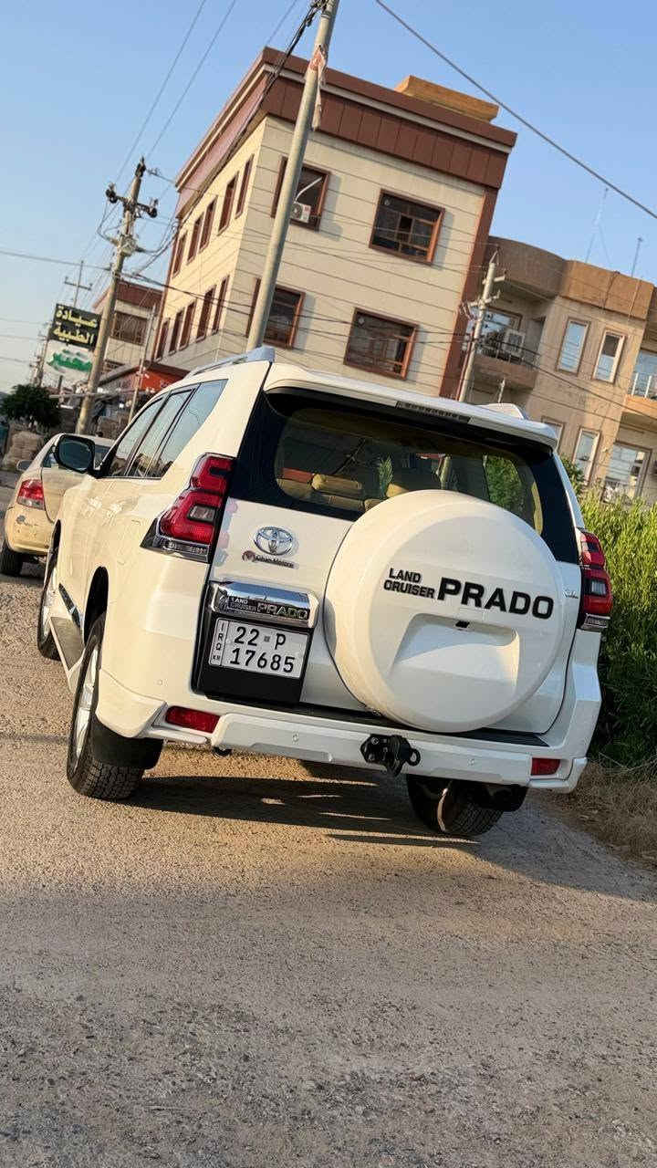 تویتا پرادۆ ٢٠١٩ فول ٦ پستن سفری ئێرە هیچی نییە تەنها ٢ قۆپی بچوکی لە شانی هەیە سەیارەکە تا بڵێی جوانە بەناوی خۆمانە بە شەرتی هەموو شتێک دەفرۆشین ١١٦ هەزار رۆشتوە وەک سفر وایە 
سەنەوی تا ٢٠٢٩ نوێیە 
واتس ئاپ 15 17 446 0750 أربيل, العراق


**إذا كنت صاحب هذا الإعلان وتريد حذفه لأي سبب، رجاءا أرسل رسالة إلى الدعم الفني**