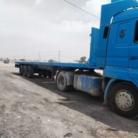 للبيع عربانه اوربيه ثلاث محاور دنكير مربع جوبلس برميل وركتين طول ١٣ و٦...