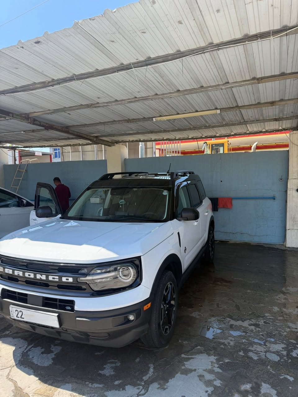 بسم اللە سلام علیک فورد برونکو سپورت ٢٠٢٣ فول مواصفات اوتر بانک بلاد سقف اسود سیارەکلش حلو بس بونیت صبغ بدون داخلی حتی دعامی بلادی لایتات بلادی كل ما يريده هو القيادة. آسف لأن لغتي العربية ليست جيدة جدا*********** مکان سیارە رانیە فی محافظة السليمانية سعر سیارە ١٦٩
