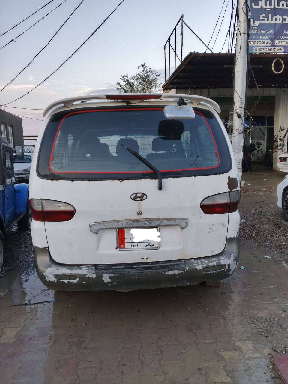 للبيع#
سيارة استاركس للبيع موديل 2000 رقم ديالى أجرة بشرط التحويل سنوية صاقطة بال 2019 السعر 42 الشاصي صفحه السكن معمر الوحة الخلفية مفقوده وبيها كتاب إبلاغ مكان السيارة جلولاء الاتصال بالرقم  ***********
