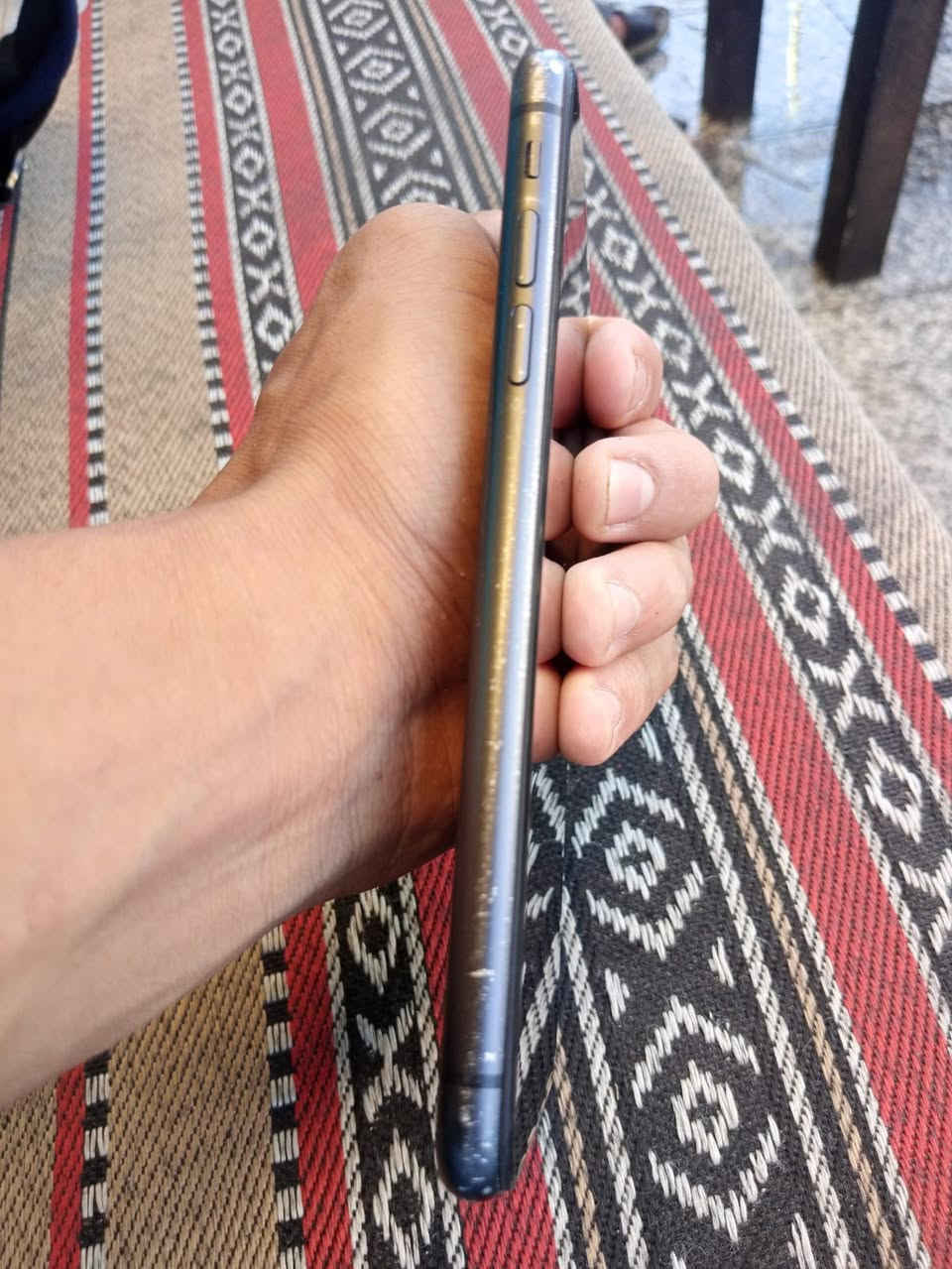 السلام عليكم موبايل أيفون ۱۱ عادي للبيع بطارية بلادي ۸۱ ذاكرة ۱۲۸ الجهاز مبدل فقط شاشة اصلية فيس أيدي شغال

السعر ١٧٠ ألف

رقم التلفون *********** واتساب
