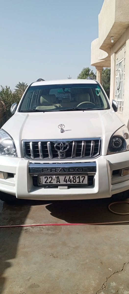 سلام عليكم 
برادو 2007 كفاله عامه بدون قطرة صبغ .للاستفسار اكثر
*********** بي واتساب
