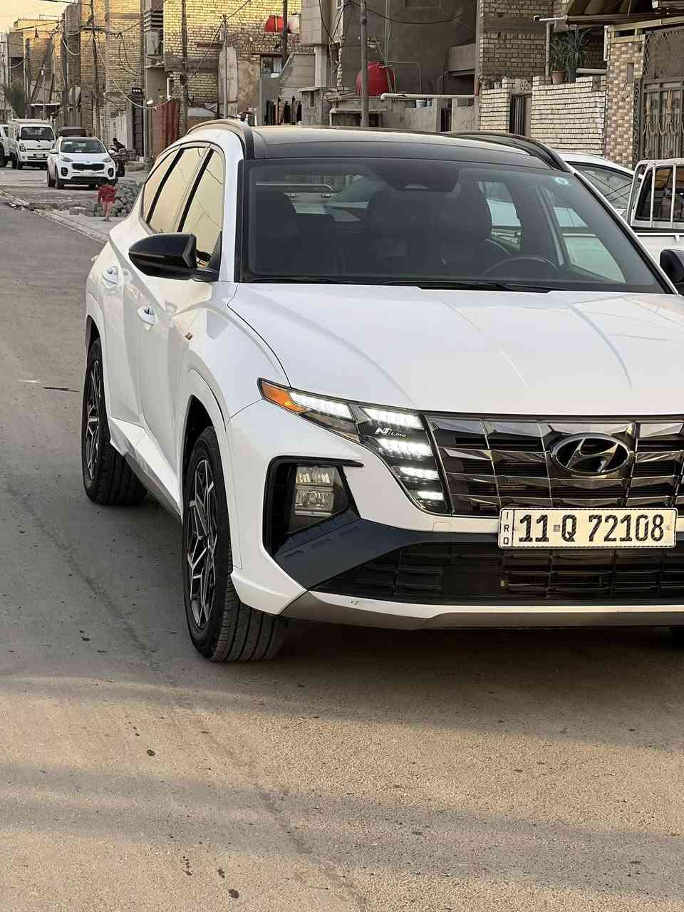 يالله شباب توسان ان لاين  موديل 23 محرك 2500
السيارة ماشي 27
سياره حادثة موضح بالصور تبديل جاملغ امامي بدون ايرباك والطخات صبغ فقط السعر مال النترا ما اصور اكو هيج توسان بهيج مواصفات وهيج سعر 195 للاستفسار ***********
