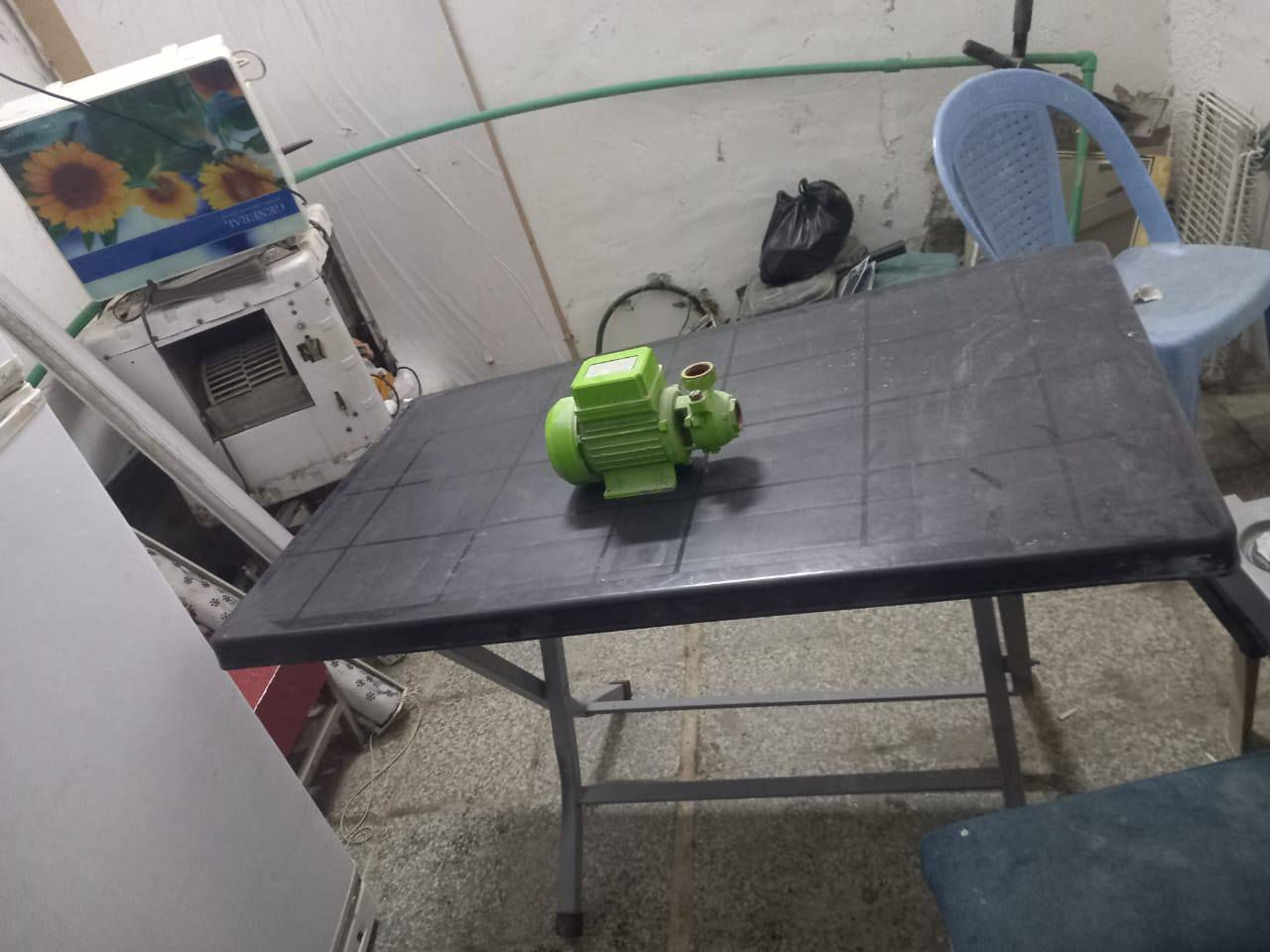 غساله نظيفه سعرهه ٧٠
ميز طعام بدون كراسي سعر ٢٠ 
كنفيره ٤٠ 
ثلاجه نظيفه تجميدهه خير من الله سعر ٩٠ قفل 
طباخ ٥٠ 
سنك ٦٥ قفل 
ماطور ٢٠


**إذا كنت صاحب هذا الإعلان وتريد حذفه لأي سبب، رجاءا أرسل رسالة إلى الدعم الفني**