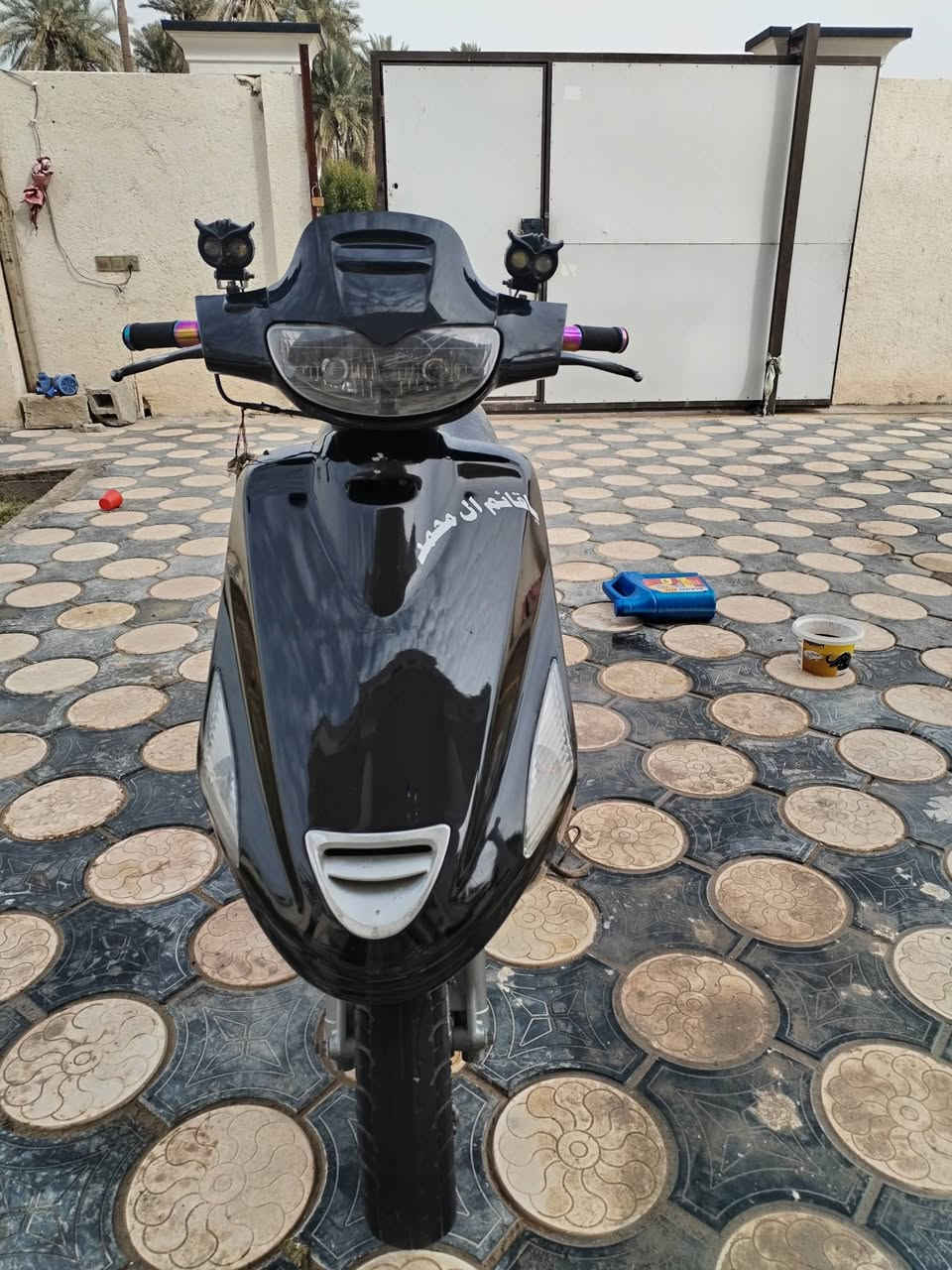 سلام عليكم دراجه فراشه فحل البيع محرك ماكس ما مفتوح شرط دراجه ختم واحد شلعه شك الكاع السعر ب500 وبيه مجال الشراي  ***********
