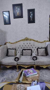 تخم زان مصري ١٠مقاعد ويا طبلات مرمر عدد ٢ وفاترينا العنوان بغداد سبع ا...