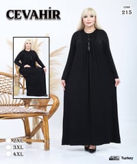 دشداشة نسائي • تركي • مقاسات 2XL-4XL