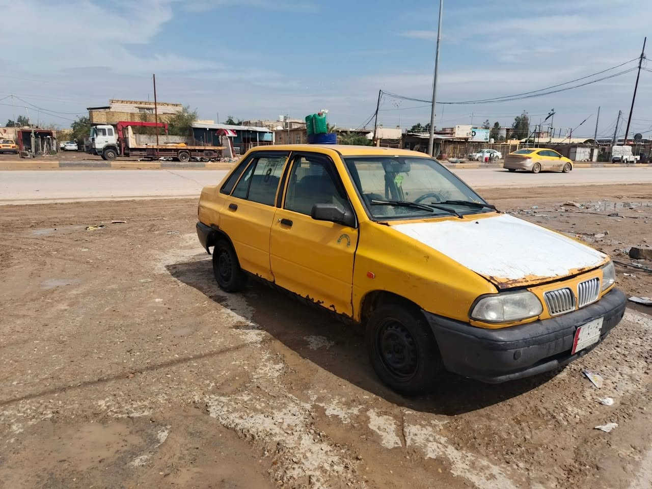 سايبه للبيع السعر 11 ورقه محرك وكير جدد ع شرط تخم تاير جديد حداديه جديده رقم كربلاء  الماني مميز مشروع وطني تحويل مباشر مكان السياره الديوانية قضاء الشاميه ***********
