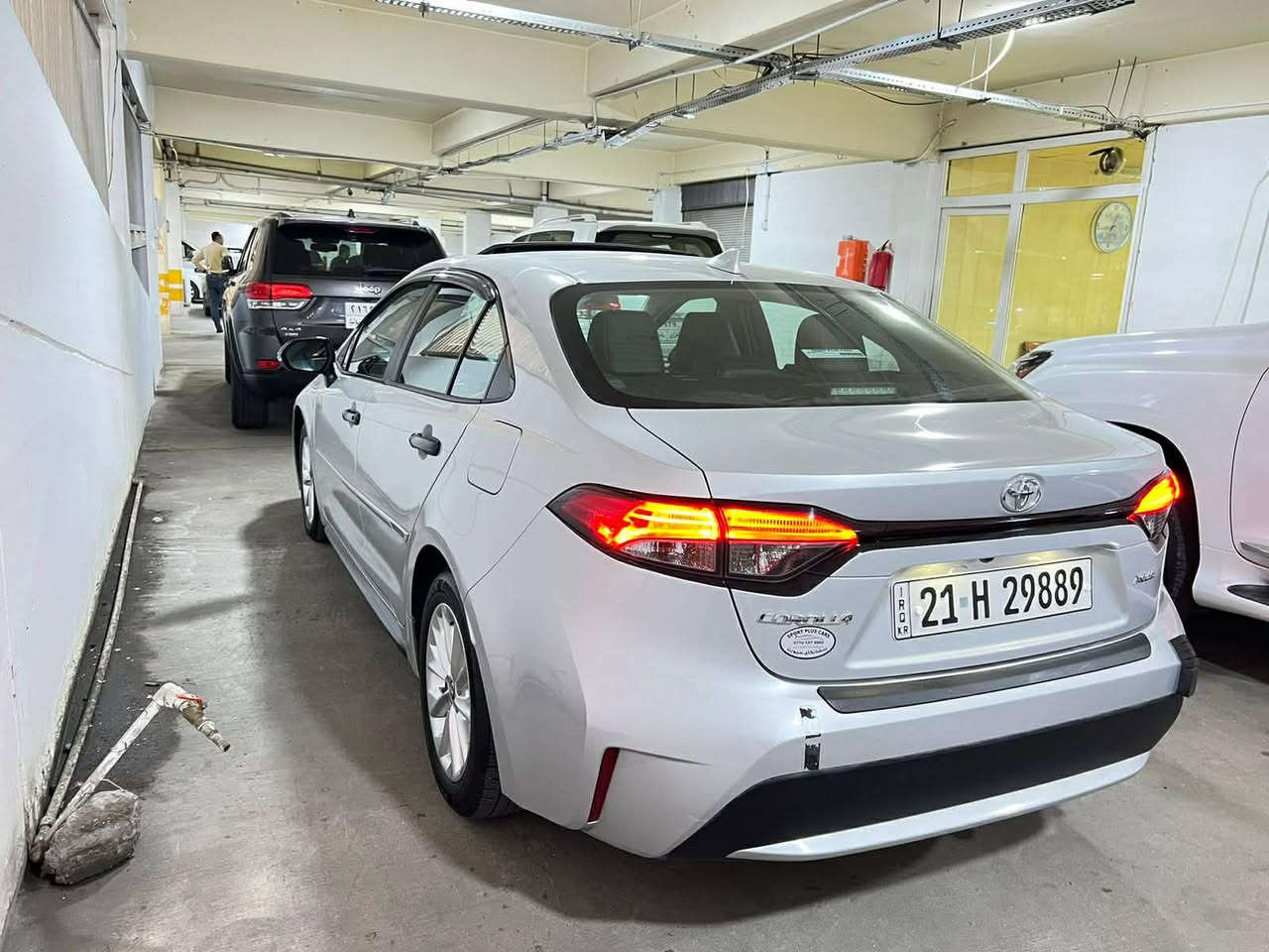 للبيع كورلا واحد ع واحد. ماشيه 120 km      

موديل 2020
 
رقم شمالي (سليمانيه) 

صور الحادث موجود ب صور بدون دواخل 

الموصفات 

كشن جلد💎

عدسه زنون💎

تدفئى وتبريد كشنات💎

رادار امامي خلفي💎

رادار جانبي💎

بصمه💎
 
تحكم سرعه وقياده💎

شاشه كاربلي💎 

وبيه بعد هواي شغلات ماعرفله 

السياره باسمي تحويل ب يعجبك تريد وكاله تريد تحويل 

مكان السياره بغداد المحموديه 

***********

 وات ساب فقط***********
