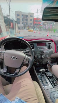 كادينزا لون احمر (عنابي) فول VIP ملكي مكينه 6 سلندر 3500 موديل 2011 مو...