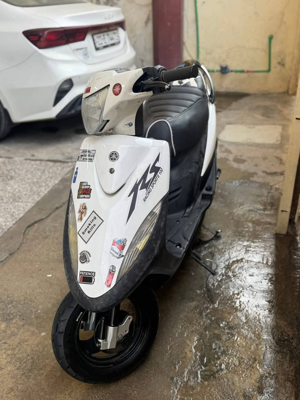 ماكس عدله للبيع دراجة نضيفه كلش وحلوه وناعمه بوشه 55 لتخابرني وتريد تفاصيل تعال وشوف بعينك وافحص واقتنع افضل من التلفون مكاني بغداد حي الجهاد السعر 500. 
***********
