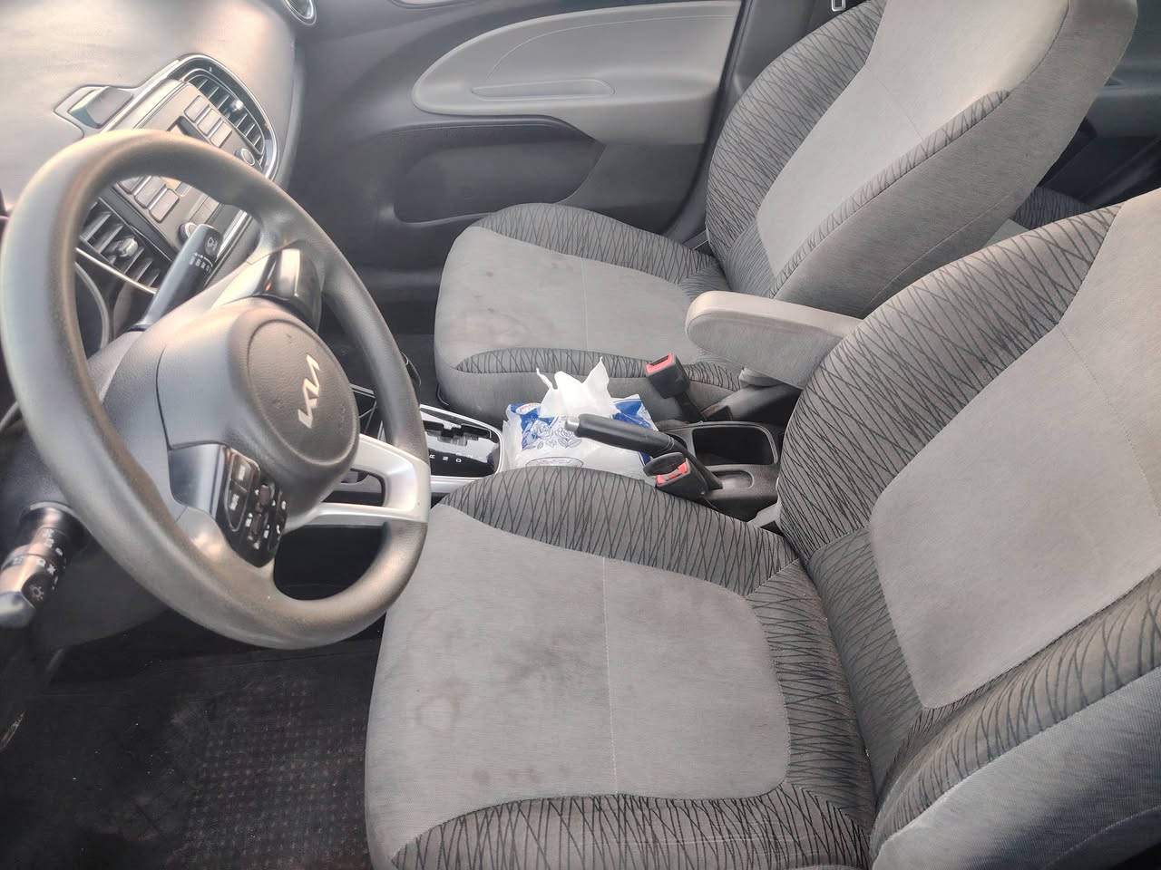 سيار كيا بيجاس موديل ٢٠٢٣ وارد خليجي بيه ضربه بالجاملغ الخلفي ماشية ٦٦ السعر ١٠٠   بيه مجال ما مرقمه  مكان السيار في السماوه *********** مكينه ١٤٠٠
