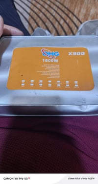 زنون LED بقوه 1800w واط ضمان 12 شهر من الشركه كرت الضمان موجود استعمال...