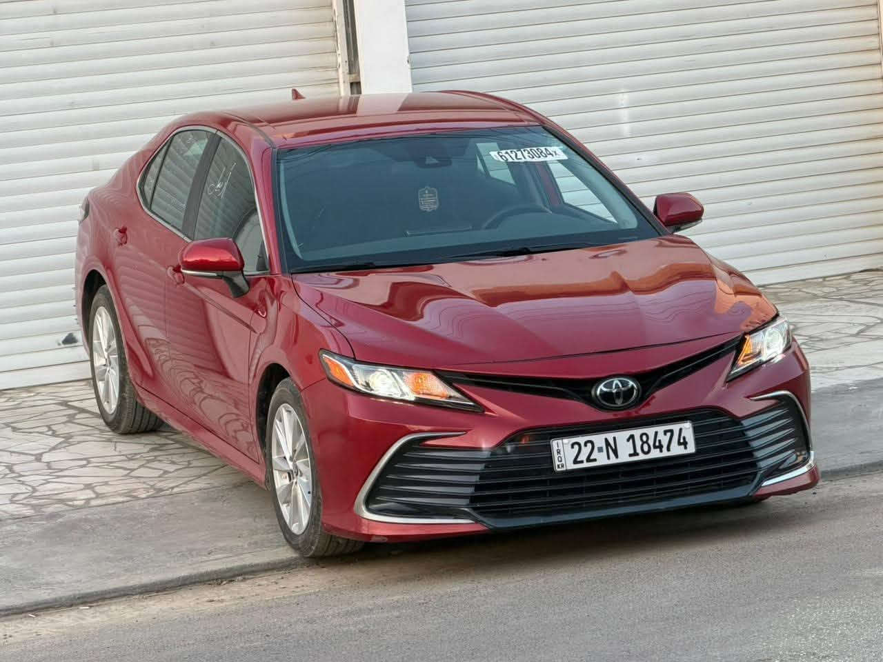 السلام عليكم  للبيع كامري موديل 2023 بيها بس الجاملغ صبغ Leصور الحادث موجود ماشيه 36 مسل جديده السياره بدون اي نقص رقم اربيل مكان السياره بغداد السعر 182 وبيها مجال ***********
