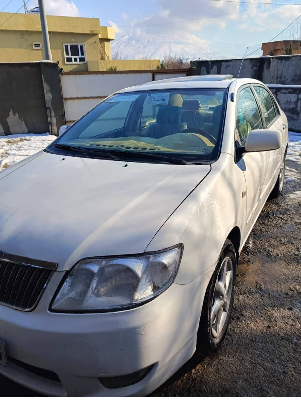 السلام عليكم 

تويوتا كورولا 2007  خلیجی #بدون صبغ 
محرك 1800
 گير توماتيك سنويه  رقم جديد حتى 2030اربيل باسمي

، لون ابيض ثلجي،✅✅
 تاير جديد ،✅
 محرك بشرط ما مفتوح  
و بدون بخار بدون دخان
،تبريد ثلج ،قمرة فتحة سلايد، 
تخم كوشنات گعية جديد

سعرها مناسب وبيه مجال 😍✅

السعر :: اطلبه بالتعليقات يصلك خاص 📩

  رقم صاحب السياره
 ***********

✅✅تابع الصفحه بيه سيارات معروضه تخدمكم 😍✅.
. 
.
