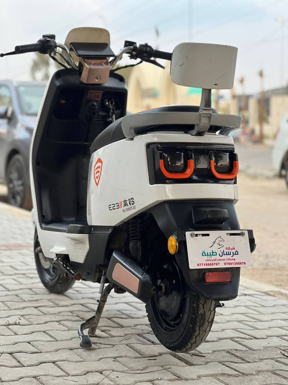 سلام عليكم شباب دراجه شحن البيع استخدام30 يوم فقط لا غير  دراجه عالميه الله شاهد  كلها كامله مكمله كل تقص وعيب مابيها امانت الله  تجي مواصفات عالميه

الموديل2026 
النو ع سكنس ام عيون 
البطاريات 6 دبل
التحويلا ت1.2.3.4
السرعه60 حقيقي يعني 
تشغيل عن بعد 
جهاز انذار السرقه 
قفل ستيرن +قفل بصمه 
بصمات 2
سويجات 2
وصل شراء موجود 
لونها كلش مميز 
كشن سياحي  VIb
دبل اشاره 
نضام ABS
نضام USB
دبل اشاره 
طارات جبلي 
بريكات دسكات دهن 
أطارت جوبلس 
لدات اماميه وخلفيه 
اسطابً لايت 
شاحنه ذات شحن سريع ويقاف ذاتي 
اشاير رباعيه 

اي استفسار اتصال 

***********

مكاني بغداد
