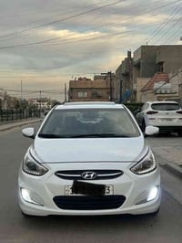 أكسنت موديل 2017 خليجي فول سيارة رقم بغداد أنكليزي هزه جديده ورقم جديد...