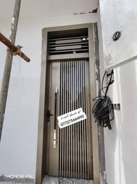 حدادة • بوابات حديد • ابواب هندسية • قص حديد • 2 ملم • اعمال حديد • نق...