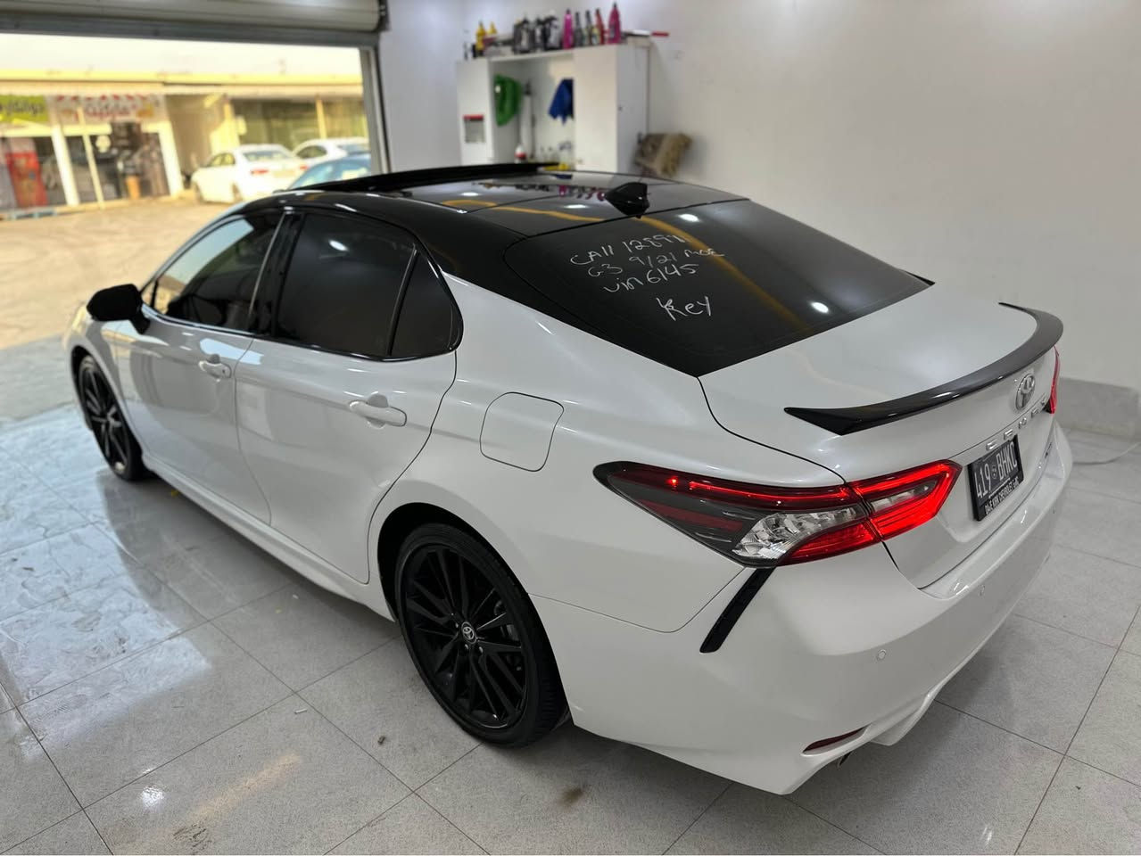 TOYOTA CAMRY XSE 2024
سە یارەکە بەس بۆنیت بۆیاخە بیناوگرتن بی ئیرباگ سەیارەکە فول مواسەفاتە ٥ کامیرا-داتاشۆ-رادار٣٦٠ -کوشن سارد گەرم -پانۆراما-هتد- تەنها ٢٧ مایل رۆشتوە گیرو مەکینە کارەبای بەشەرت -نرخ ٢٦٣$ شتیک مە جال
***********
*********** رانية, السليمانية
