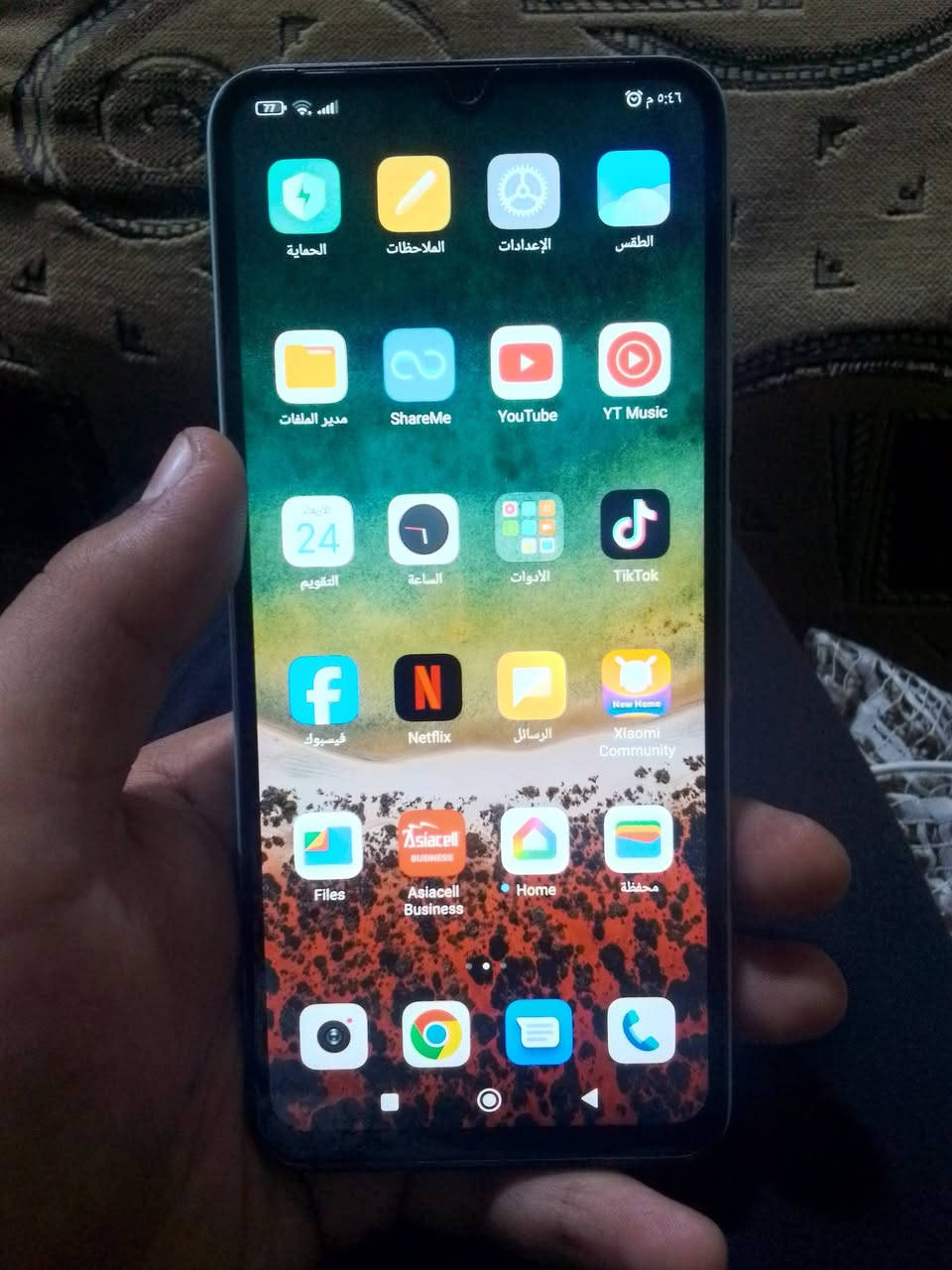 للبيع موبايل ريدمي c12 الجهاز جديد استعمال يوم واحد فقط بيع مستعجل ذاكره 128 الجهاز ملحقاته كامله اللون اخضر السعر 105 وبي مجال للاتصال *********** مكاني بابل محاويل
