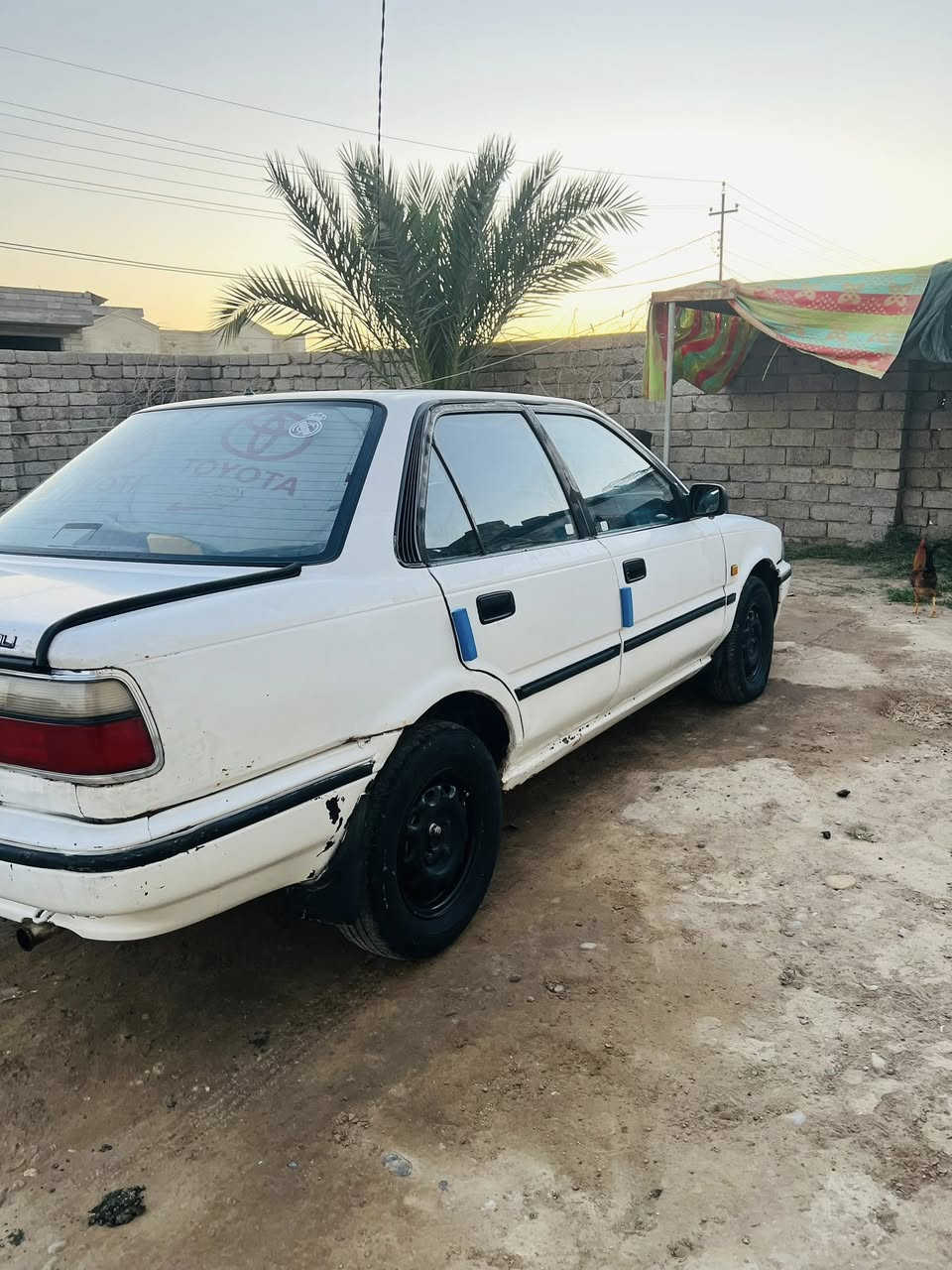 كورلا90
بلادي ما محور 

مشروع وطني سنويه لل2027

سياره كلها شغاله تبريد تخم تاير جديد 

كير محرك شرط 

كهربائيات كلها شغاله سنتر لوك
السعر39وبيها مجال
***********
