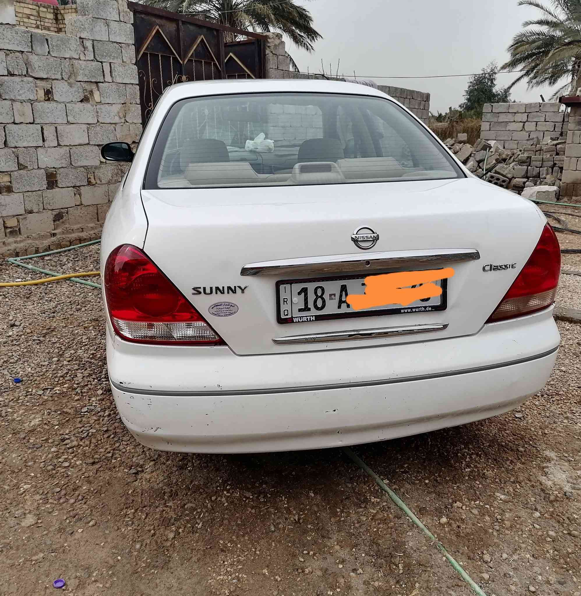 نيسان صني ياباني ٢٠٠٩
رقم بابل
سنوية ساقطة
سيارة باسمي 

كفالة ماعدا بارد قليل 

حدادية جاهزة

تخم تاير جديد

تدفئة تبريد

أرضية جلد

جام كهربائي 

السعر ١١٢ وبيها مجال

*********** مكاني ديوانية
