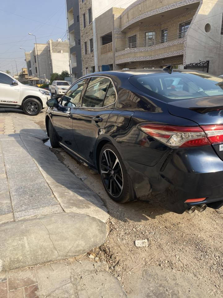تويوتا كامري 2019 فئة XSE الفول الأمريكي
ماشية 50 الف  ميل 
 سعة المحرك 2.5L
 عدد AIR BAG 8 
 لايت زينون + LED
 كشافات 
 سلايد بانوراما  
ويل كب رياضي أصلي
مفتاح التشغيل بصمة 
 شاشة 
 كاميرا 
المقاعد جلد
  مقاعد كهرباء 
مثبت السرعة Cruise
 المودات والأوامر الصوتية
 أوضاع القيادة  Drive Mode 
 حساسات ضغط اطارات 
 قطعتين تبريد
 هاند بريك كهرباء 
‏  ABS
‏ Auto Hold  أوتو هولد
 نظام مانع الانزلاق
 اشارة في المرايا الجانبية 
 مخرج منفذ الطاقة 
‏ Bluetooth / USB 
شاحن هاتف Wireless     
مكان السيارة بغداد-اليرموك
 رقمها أربيل
الحادث ركن جنطة 
بدون ايرباك
السعر الأتصال بالرقم
مالك السيارة
***********
