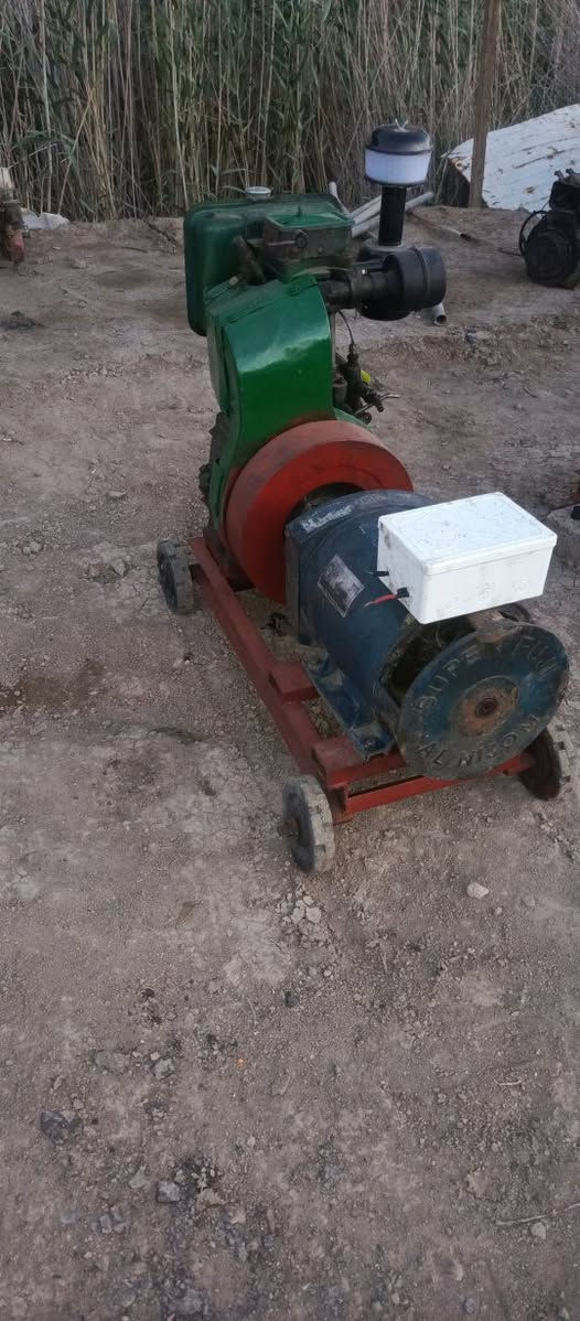 مولده 10 حصان سبعه ونص كيفي 30 امبير المكان بابل الكفل نظيف ***********
