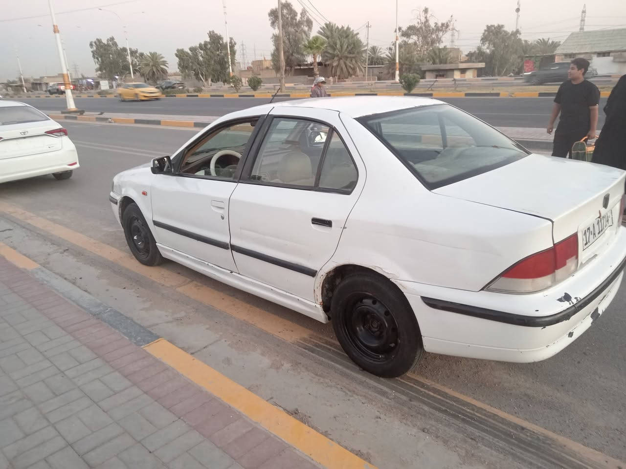 سمند مديل ٢٠١٠ سياره جاهز حداد كير محرك خير من الله سعر ٢٧ بيه مجال بصيط تصل ع رقم صحاب السياره *********** مكانه سماوه انا مكلف بل نشر
