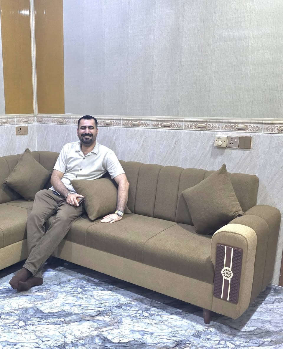 نعرض لكم شغلنا وتصميمنا ونجارتنا ودوشمتنا الديوان حسب الطلب ٣ أضلاع حرف U موديل تطعيم قماش خاولي ديكور الطلعة التركي في #خانقين #منطقة #بانميل 
أتمنى أن ينال رضاكم واعجاباتكم شاهدونا وتابعونا عبر صفحتنا على الفيسبوك بفرعينا في محافظة ديالى بعقوبة و خانقين مع توفر التوصيل لكل #العراق 
https://www.facebook.com/share/18gN8SrM1h/


**إذا كنت صاحب هذا الإعلان وتريد حذفه لأي سبب، رجاءا أرسل رسالة إلى الدعم الفني**