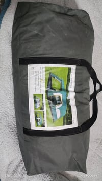 خيمة تخييم كبيرة 8–10 أشخاص، أبعادها تقريباً 420 × 305 × 200 سم، قماش ...