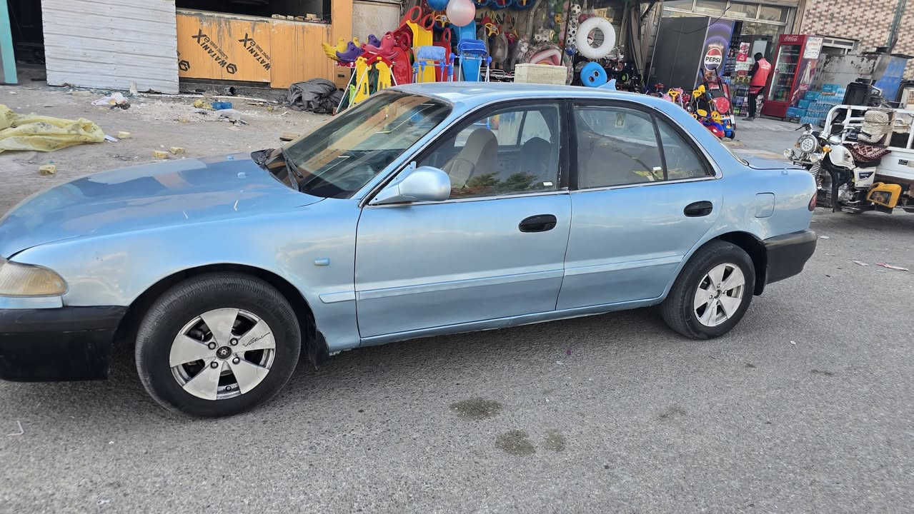 هونداي سوناتا
سوناتا تو
موديل 1995
كير اوتو
رقم نجف مشروع وطني 
و ثاني يوم تحويل 
مكينه 1600
انسه صرف بانزين 
لا تبخير ولا تنقيص 
السياره طيران 
مصبوغه عام 
دواخلهه حلوه 
 السعر 30 قفل قفل
عنوان ناصريه مركز 
***********
