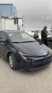 كورولا LE • ٢٠٢٤ • صور حادث