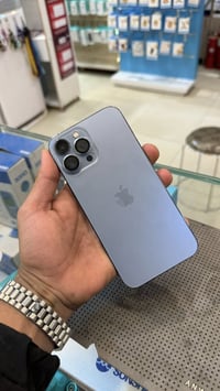 13 برو ماكس ذاكره 256 مستبد البطارية أصلي 85 سعره 550 عنوان سيديه 0770...